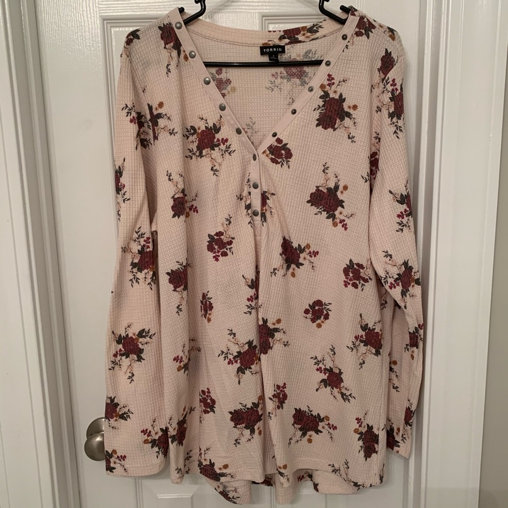 Torrid Waffle Knit Shirt